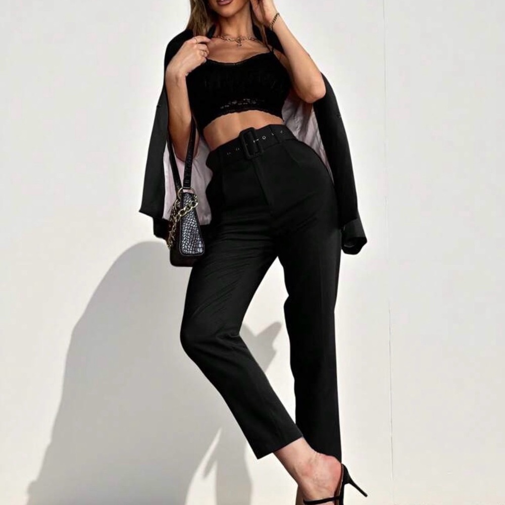 Elegant Black Women's Pants